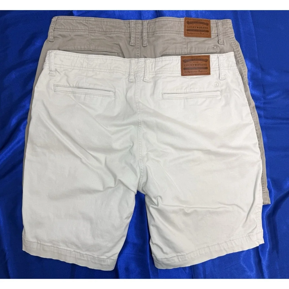 Lucky Brand Men's 38 Flat Front 8.5